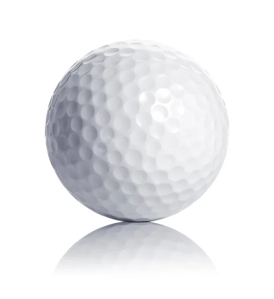 Bola Golfe Com Reflexo — Fotografia de Stock