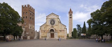 San Zeno Maggiore in Verona clipart