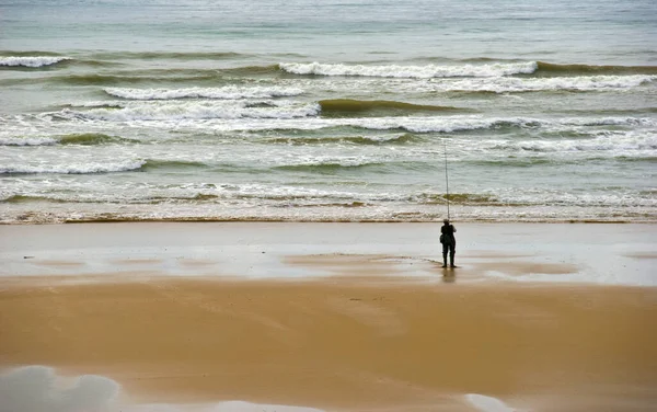 Ocean Atlantycki Jest Drugim Wielkości Oceanem Świecie — Zdjęcie stockowe