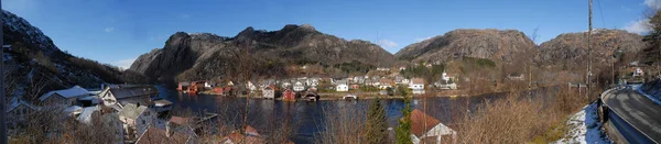 Panorama Van Ana Sira Noorwegen — Stockfoto