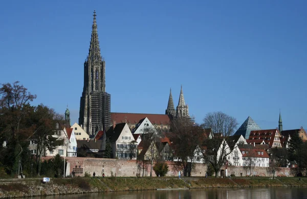 Scenic View Beautiful Medieval Cathedral Architecture — Stock Photo, Image