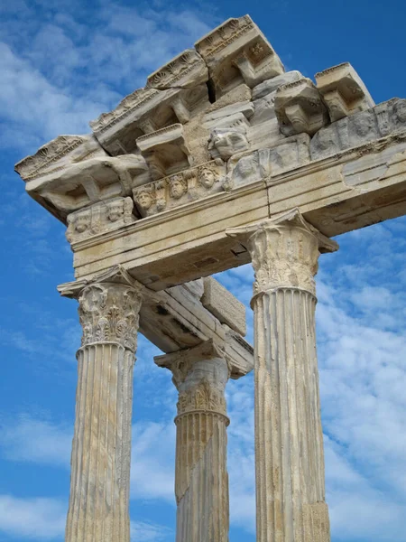 Antiche Rovine Del Tempio Apollo Athens Grecia — Foto Stock