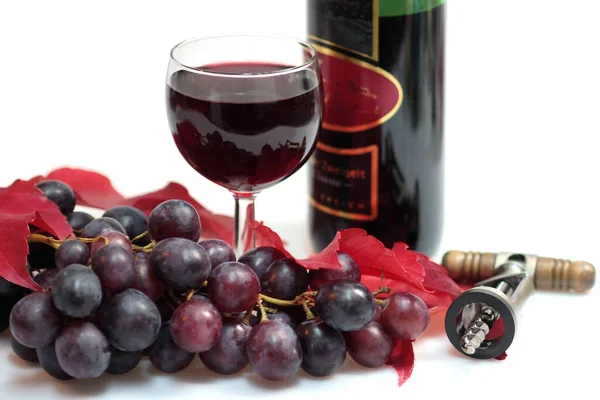 Red Wine Alcohol Beverage Drink — Stock Photo, Image