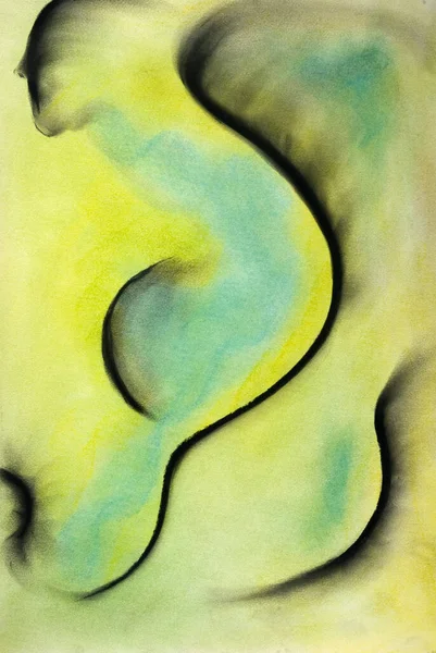 Abstract Shapes (Yellow Body)