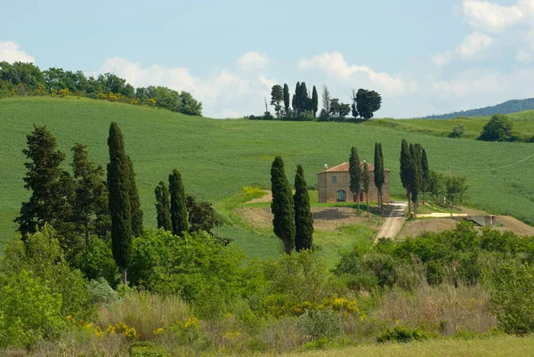 Bauernhaus Der Toskana Italien Haus Der Toskana Italien — Stockfoto