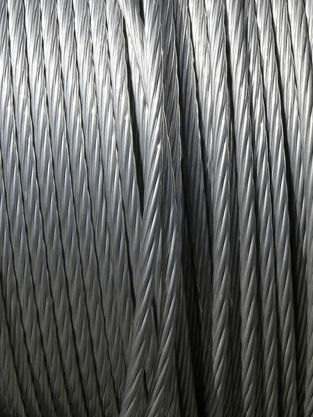 Nahaufnahme Eines Metalldrahtes — Stockfoto