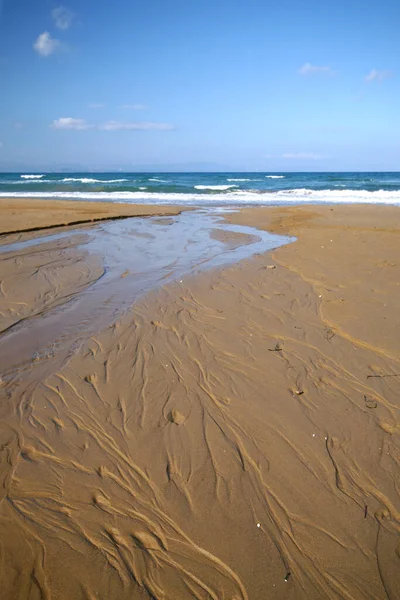 Playa Escena Agua Natural — Foto de Stock
