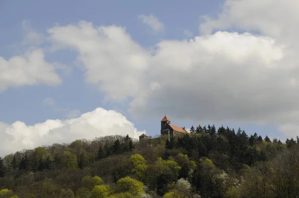 Weinheim Město Asi 000 Obyvateli Severozápadním Baden Wrttembersku Německo — Stock fotografie