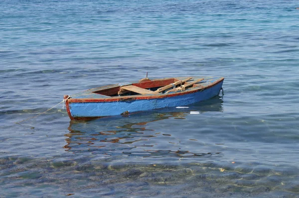 Bateau Pêche Sur Plage — Photo