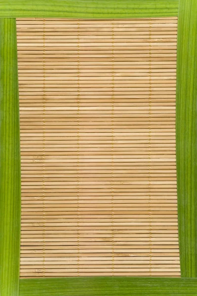 Bamboo Mat Texture Background — Stock Photo, Image