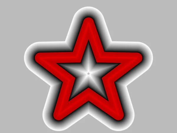 Vector Illustration Star Icon — Stock Photo, Image