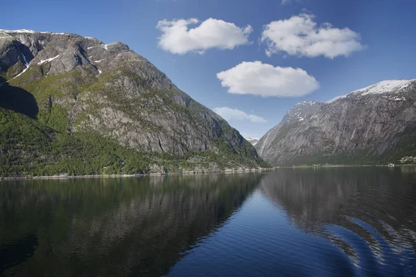 北欧斯堪的纳维亚的风景景观 — 图库照片