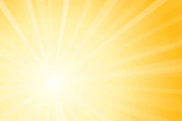Sluneční Paprsky Pozadí Vektorová Ilustrace — Stock fotografie