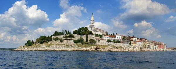 Vista Rovinj Croácia — Fotografia de Stock