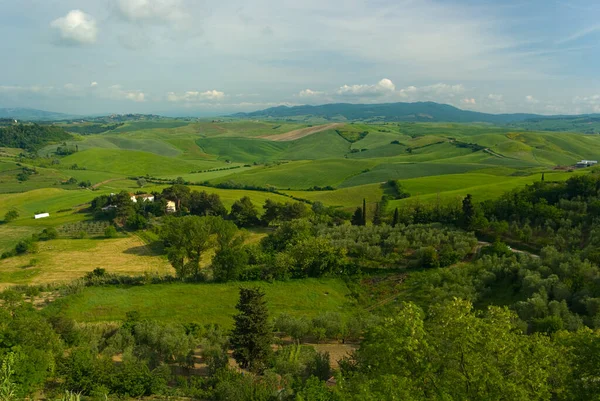 Boerderij Toscane Italië — Stockfoto