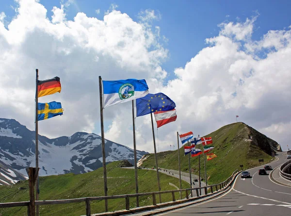 Grossglockner Estrada Alpina Alta — Fotografia de Stock