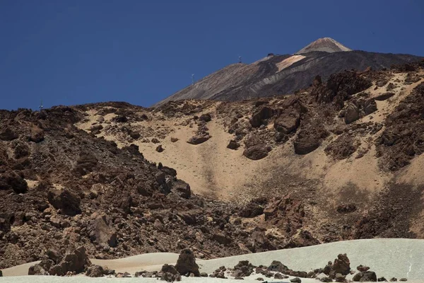 Monte Teide Tenerife Nelle Isole Canarie Spagna — Foto Stock