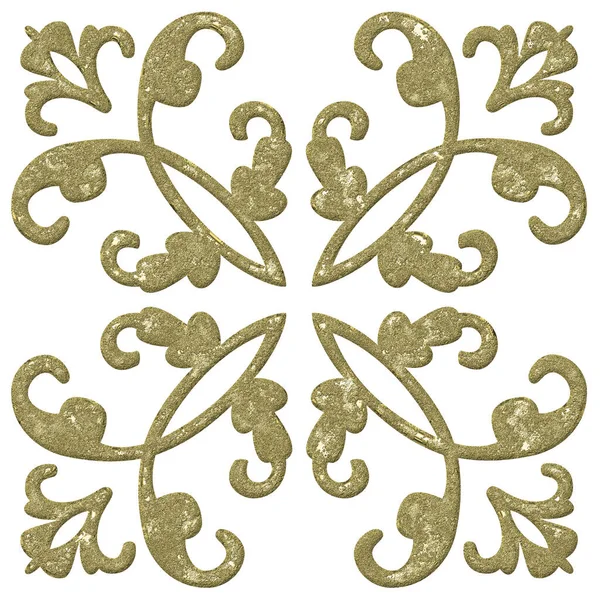 Ornamento Elemento Diseño Floral — Foto de Stock