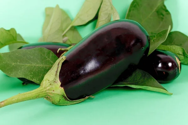 Фіолетова Їжа Баклажанів — стокове фото