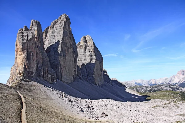 Malowniczy Widok Majestatyczny Krajobraz Dolomitów Włochy — Zdjęcie stockowe