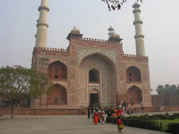 Taj Mahal Indiach — Zdjęcie stockowe