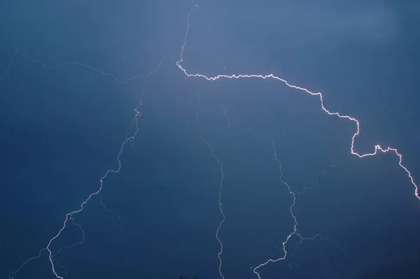 Lightning Strike Air — Stock Photo, Image