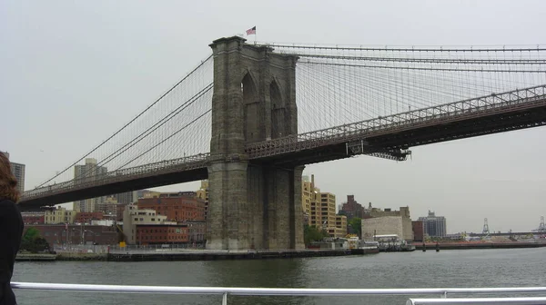 Vista Panorámica Arquitectura Estructura Del Puente — Foto de Stock