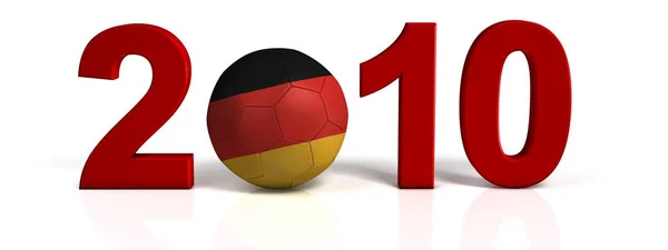 2018 Años 2016 Con Balón Fútbol Bandera Australia — Foto de Stock