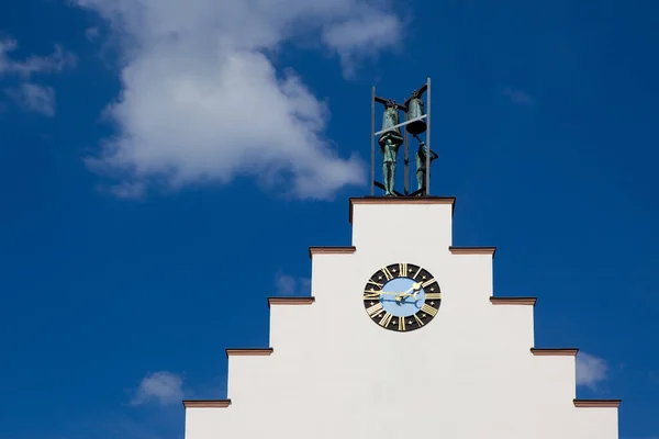 Glockenspiel Alten Kaufhaus Landau Pfalz — Stockfoto