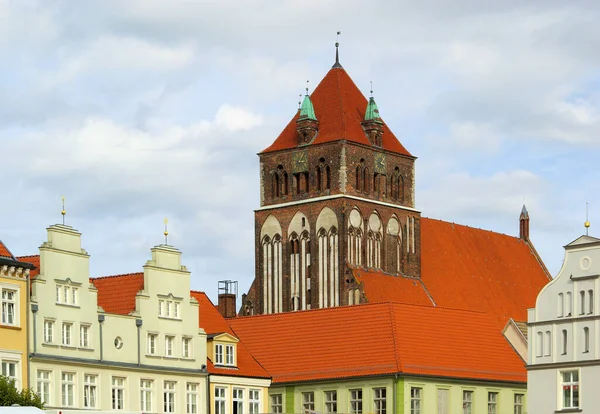 Vista Panorámica Hermosa Arquitectura Medieval Catedral —  Fotos de Stock