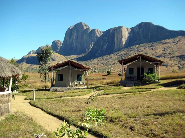 Madagaskar Národní Park Andringitra Tábor — Stock fotografie