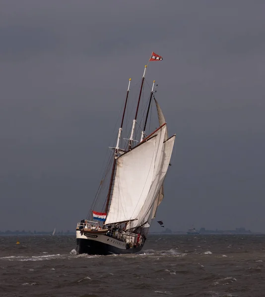 Zeilboot Zee — Stockfoto