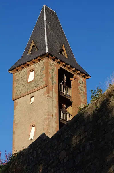 Medeltida Slott Staden Rothenburg Der Tauber — Stockfoto