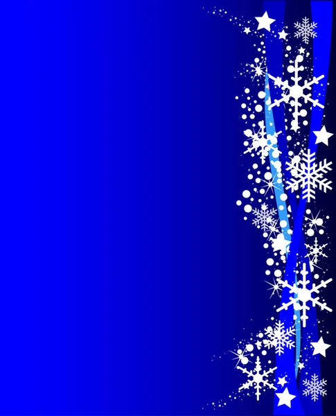 Μπλε Φόντο Χριστούγεννα Αστέρια — Φωτογραφία Αρχείου