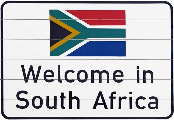 Welcome South Africa — Stock Photo, Image