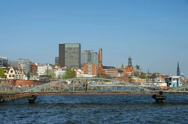 Hamburgo Cidade Portuária Alemanha — Fotografia de Stock