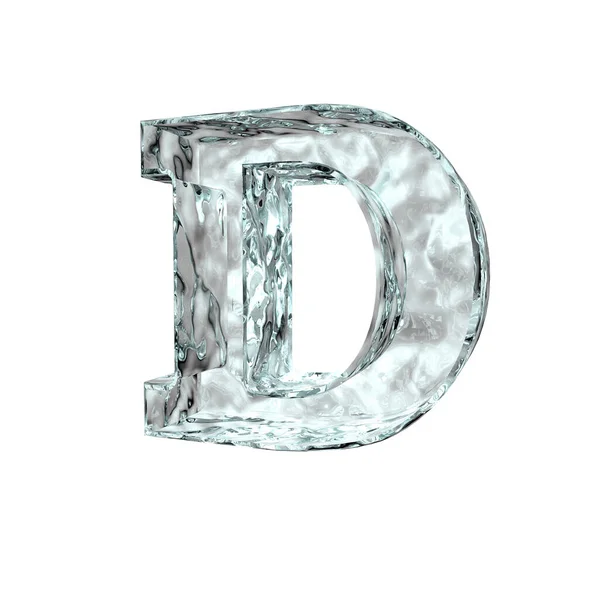 Letter Ice — Stock Photo, Image