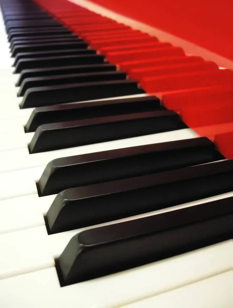 Piano Instrumento Musical Conceito Musical — Fotografia de Stock
