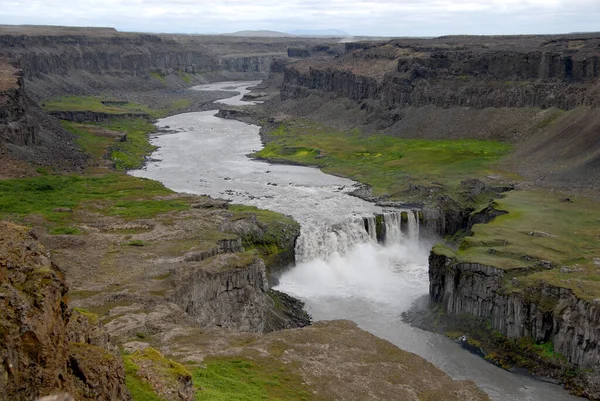 冰岛的Gullfoss瀑布 图库照片