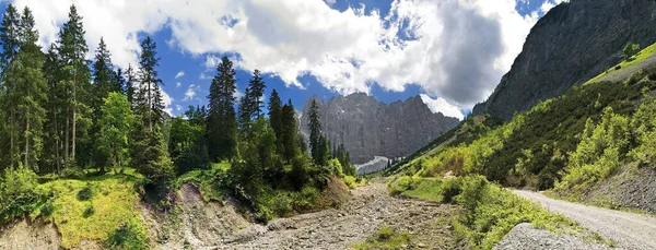 Vista Senic Paisagem Majestosa Dos Alpes — Fotografia de Stock