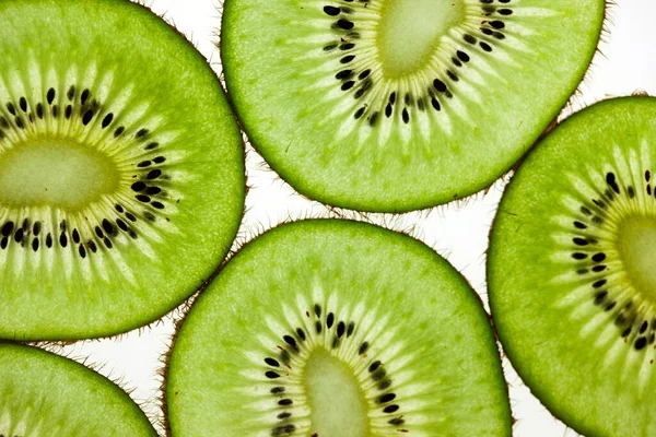 Groen Smakelijk Fruit Kiwi — Stockfoto