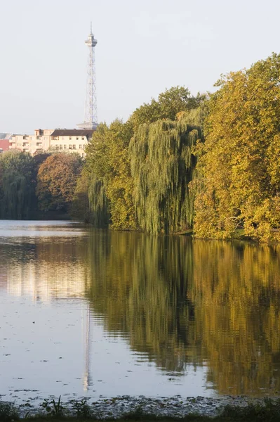 Lago Berlín Vertical — Foto de Stock