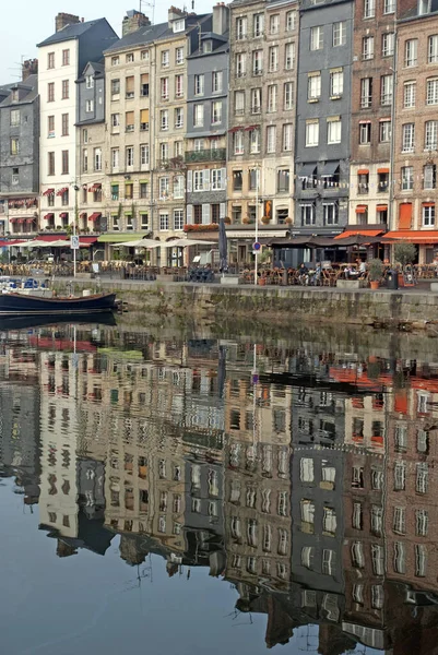 Antigo Cais Honfleur França — Fotografia de Stock