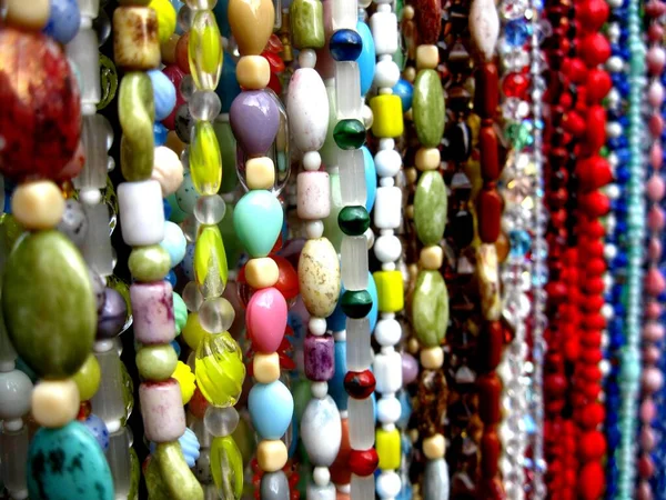 Colorful Beads Different Colors — Stock Photo, Image