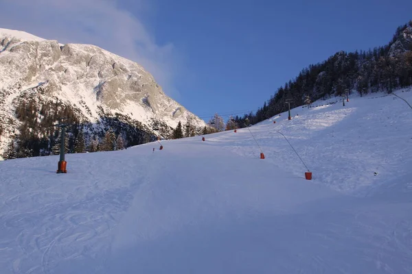 Vue Panoramique Sur Paysage Alpin Majestueux — Photo