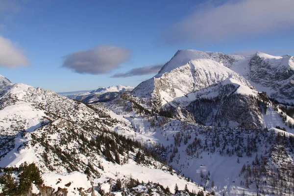 Güzel Alpler Manzarasının Manzarası — Stok fotoğraf