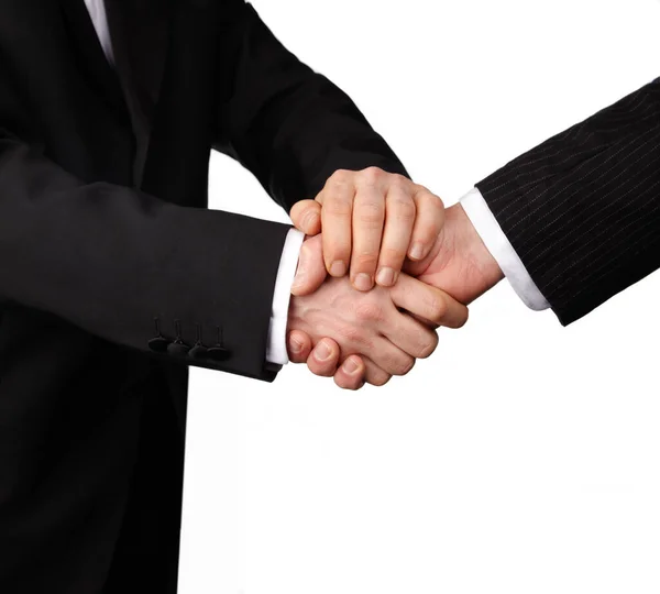 Handschlag Abkommen Geschäftsbeziehungen — Stockfoto