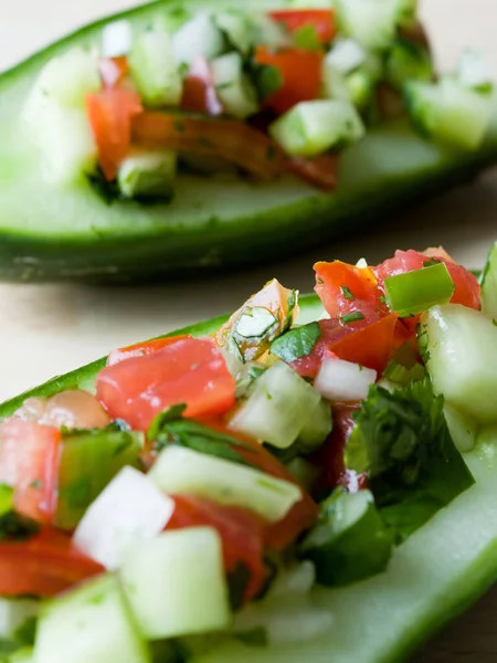 Close Seup View Fresh Tasty Salad — Stok Foto