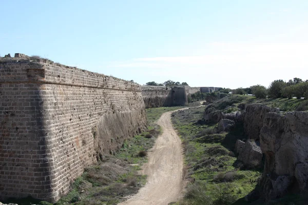 Chipre Famagusta Fortificações Municipais — Fotografia de Stock