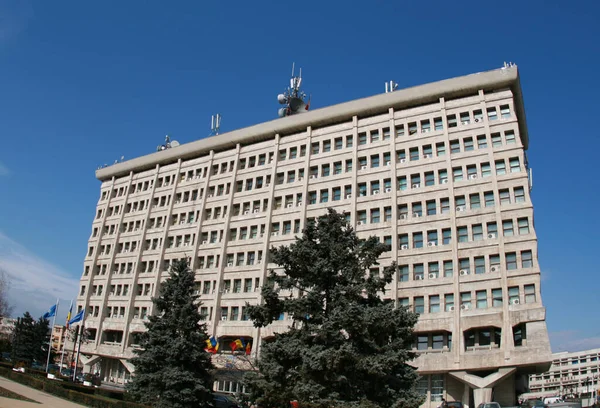 Roménia Ploiesti Câmara Municipal — Fotografia de Stock